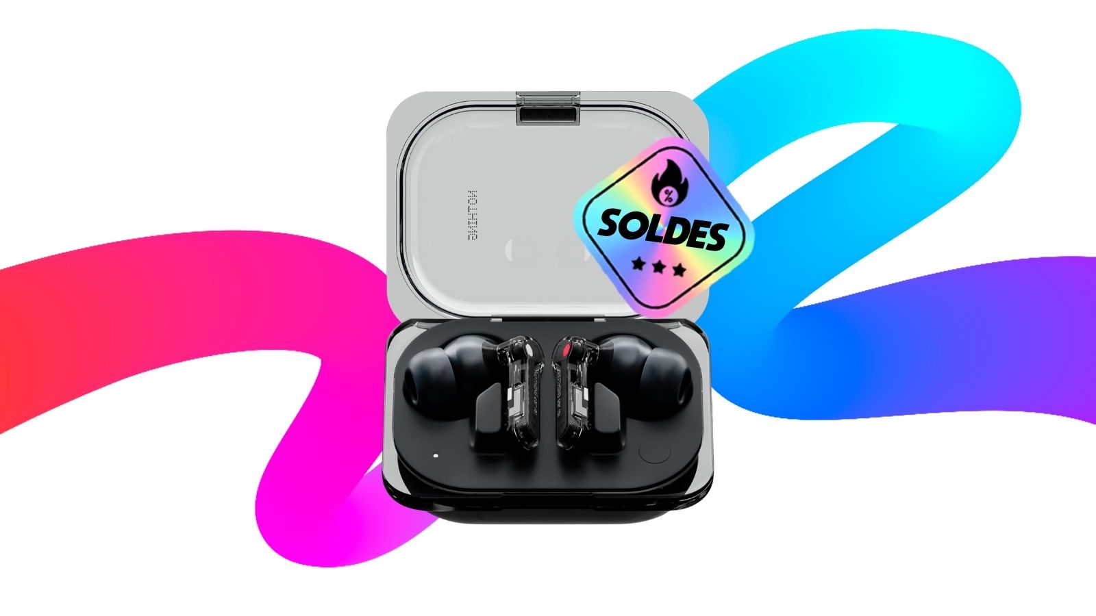 Soldes : les Nothing Ear (a) passent à -42% et misent sur un design rétro-futuriste qui ne laisse pas indifférent