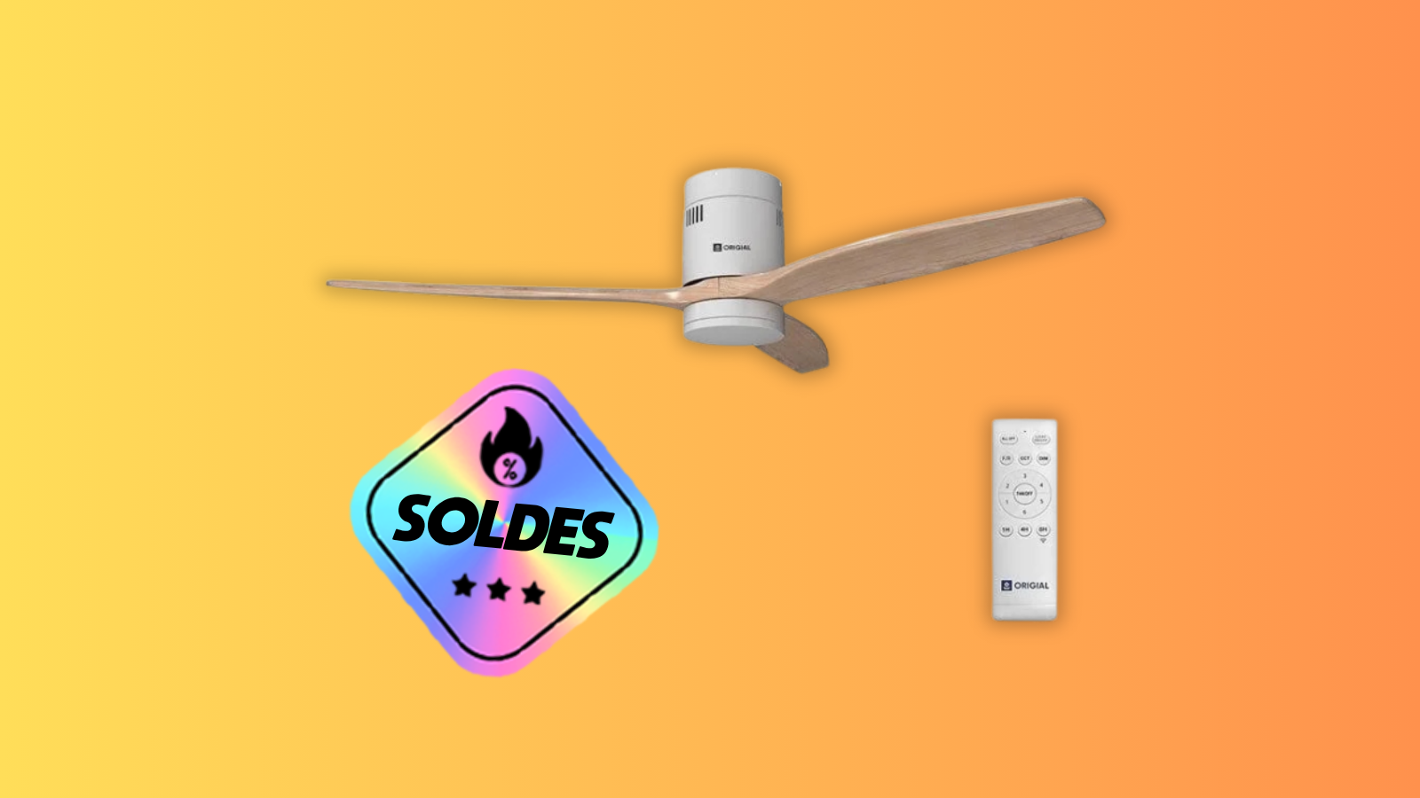 Ce ventilateur de plafond connecté vu partout sur les réseaux sociaux tombe à 84,99¬ chez PcComponentes