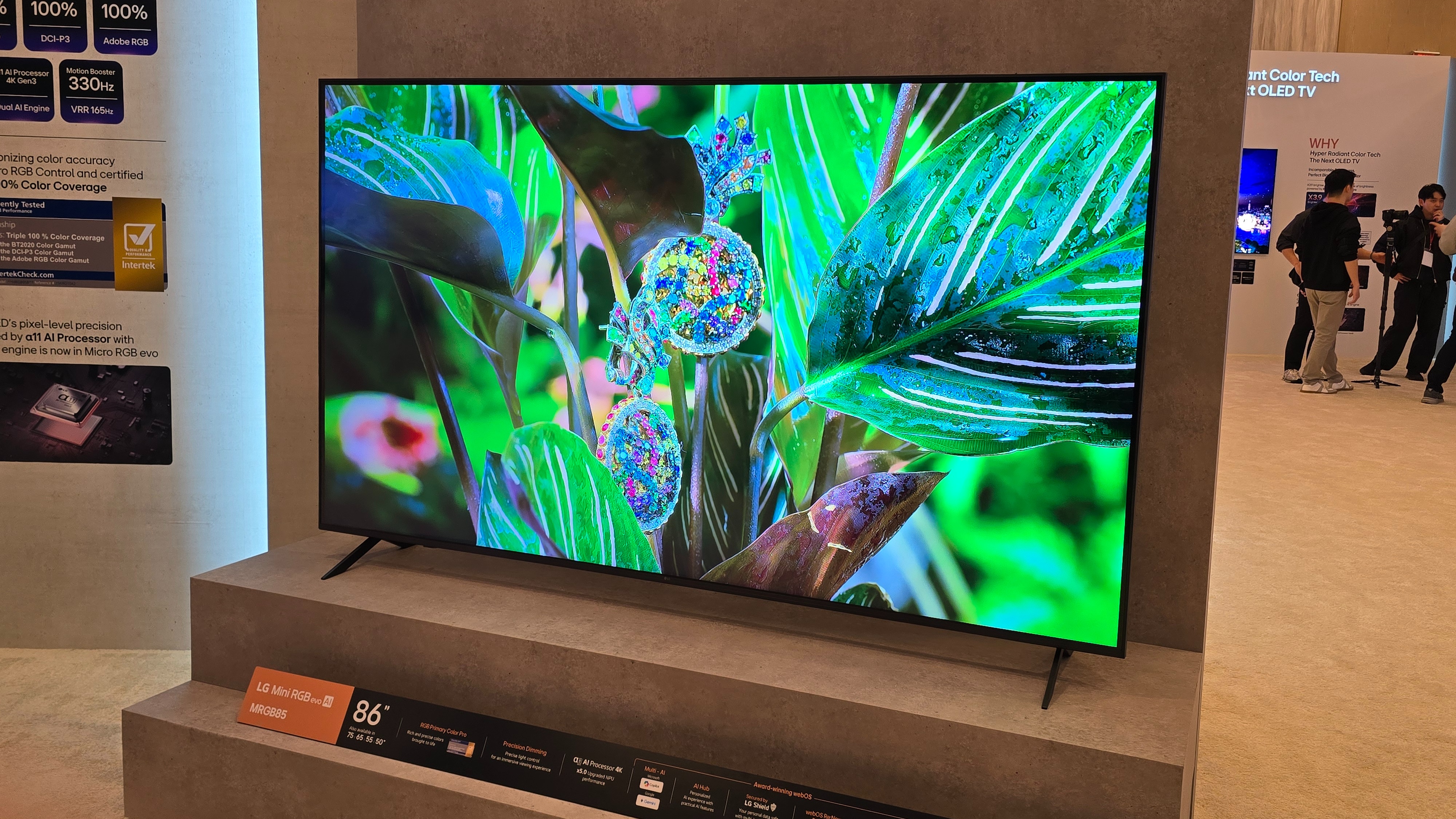 LG QNED87 : le MiniRGB serait beaucoup moins ambitieux que promis...