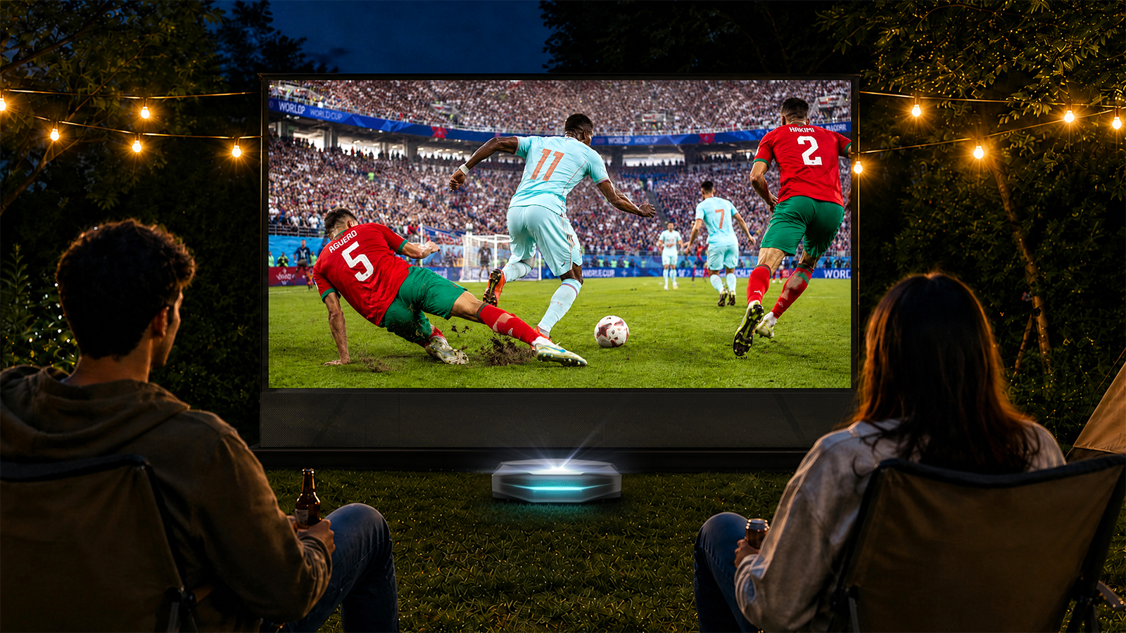 Nothing Projector : jusqu'à 420 ¬ de remise sur les écrans Black Series pour vivre les soirées entre amis en (très) grand