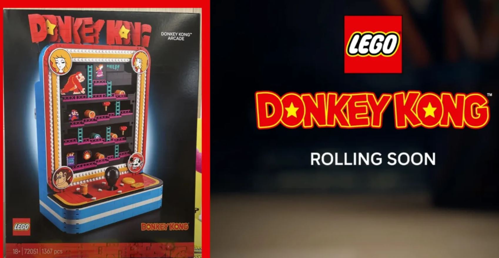 Après Pac-Man, Lego transforme une autre borne mythique en set collector