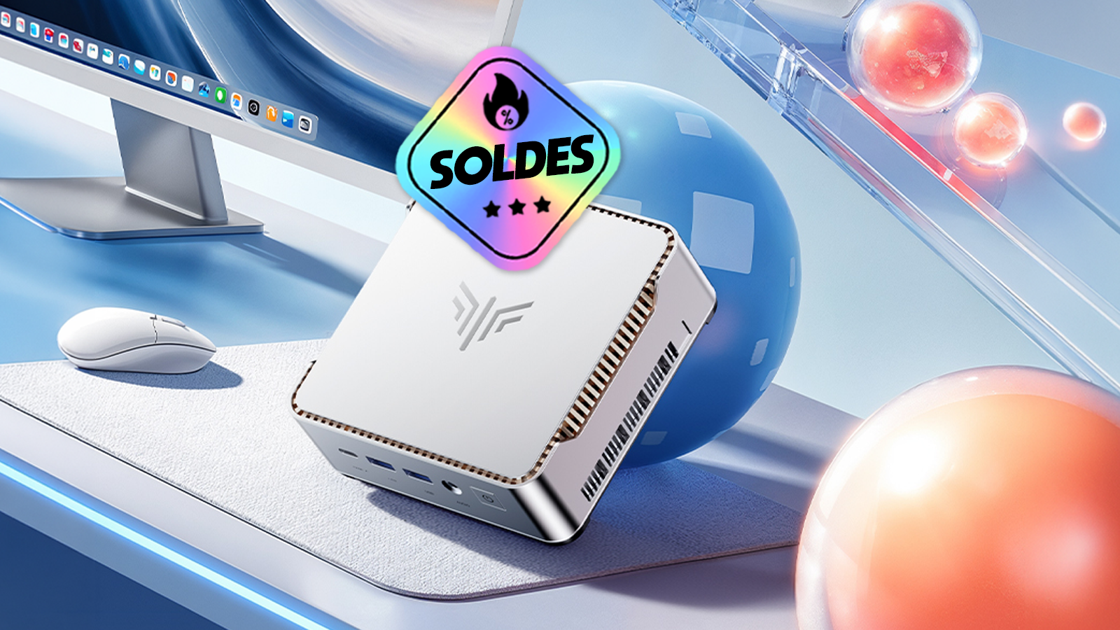 Mini PC et mini prix pendant les Soldes : -37% sur une machine réduite toute indiquée pour la bureautique
