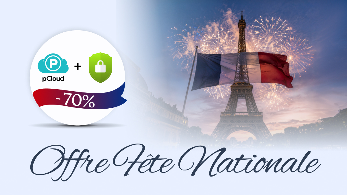 Stockage en ligne pCloud : payez une fois pour le reste de votre vie... fin de la promo ce soir à minuit