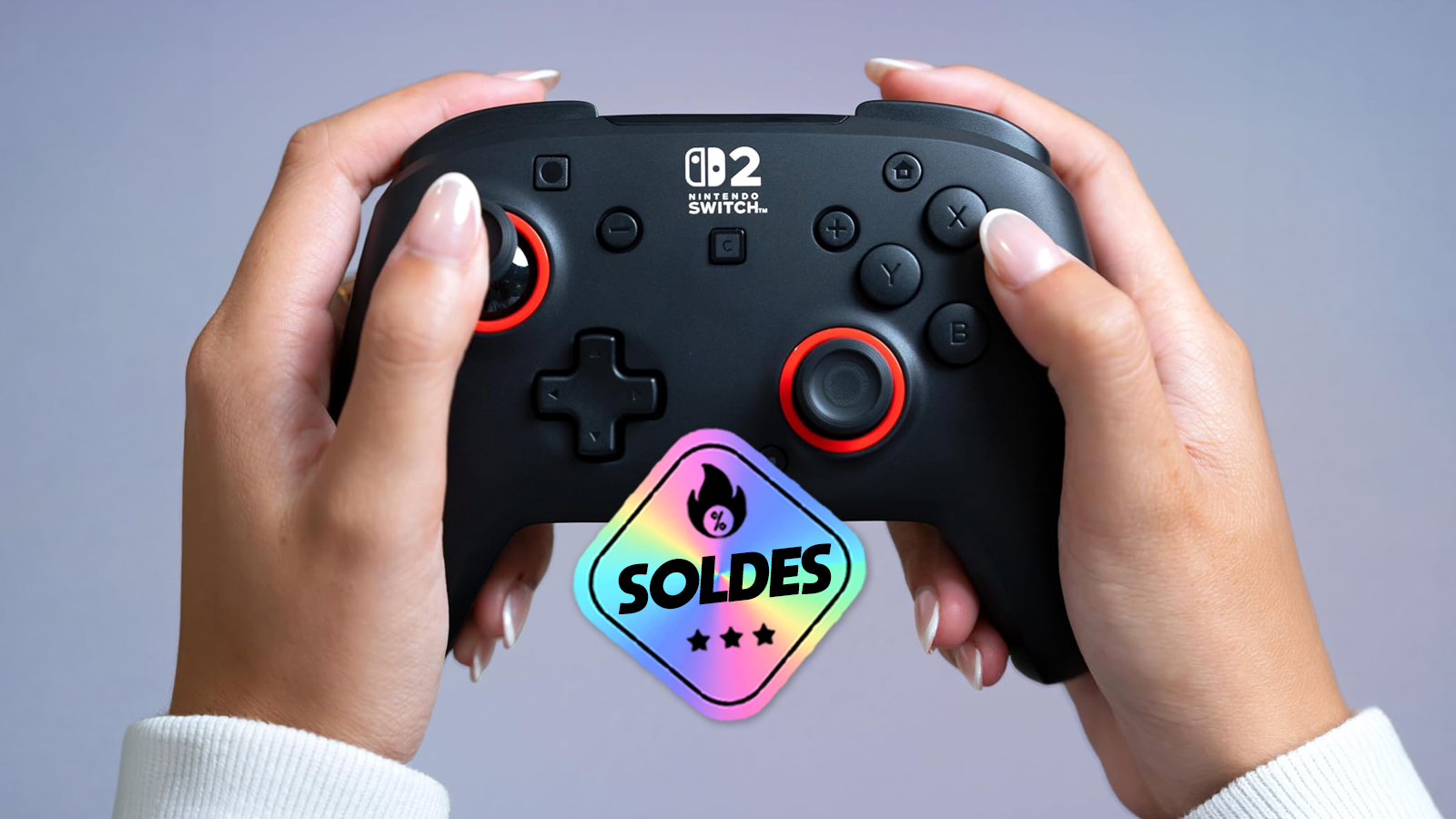 Nintendo Switch 2 : cette manette sous licence officielle pour Switch 2 chute de prix chez Amazon