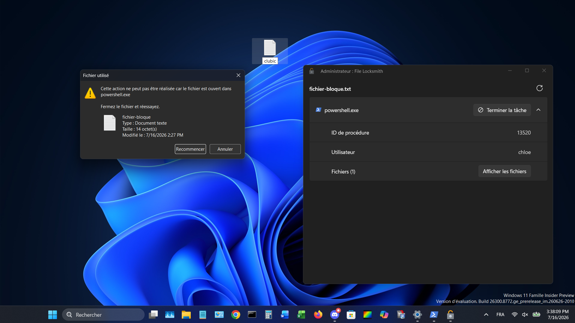 Windows 11 refuse de déplacer ou supprimer un fichier ? Voici comment trouver ce qui le bloque
