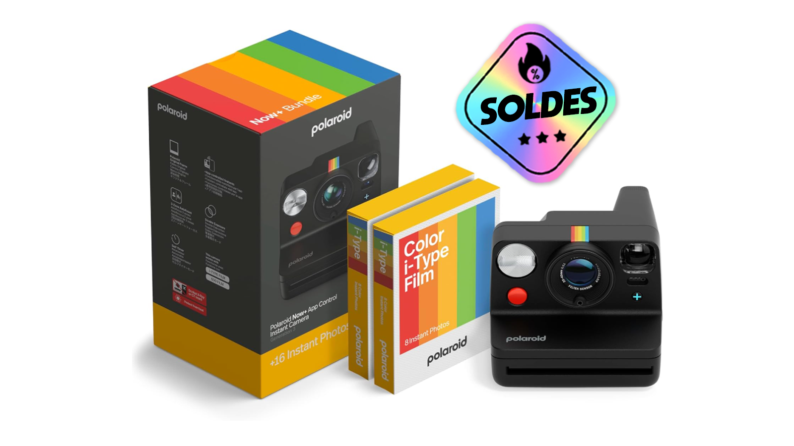 Immortalisez vos souvenirs de vacances avec ce Polaroïd Now+ Gen3 à prix cassé chez Amazon