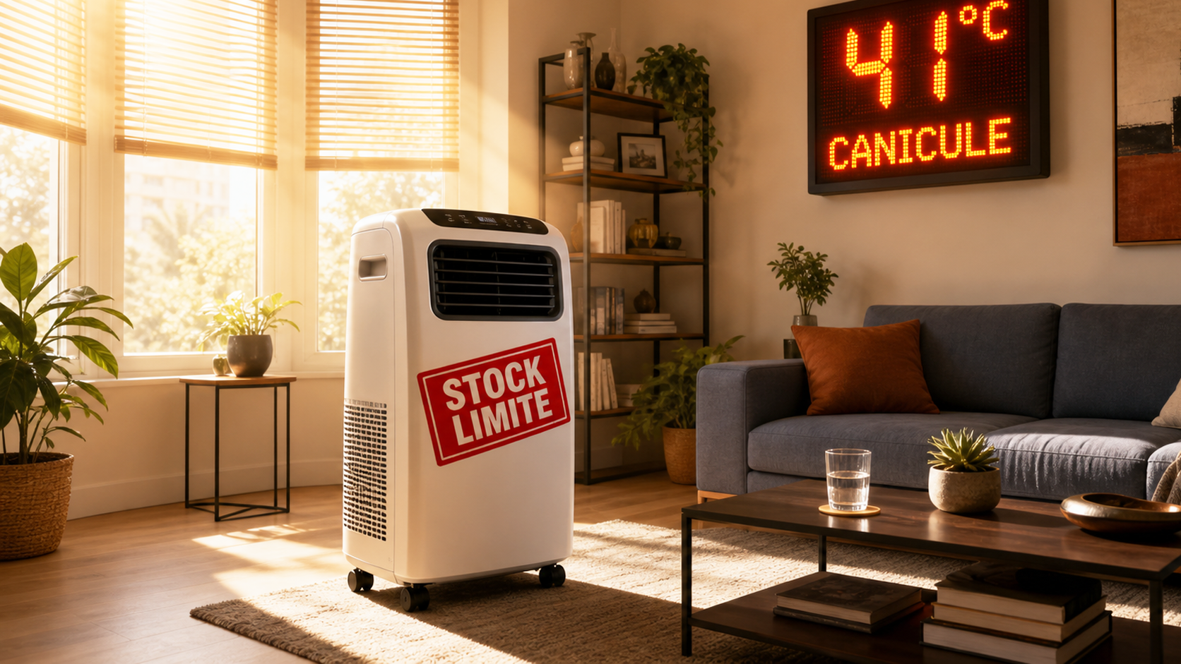 Canicule : les climatiseurs mobiles disparaissent partout, mais ces 5 modèles sont encore en stock