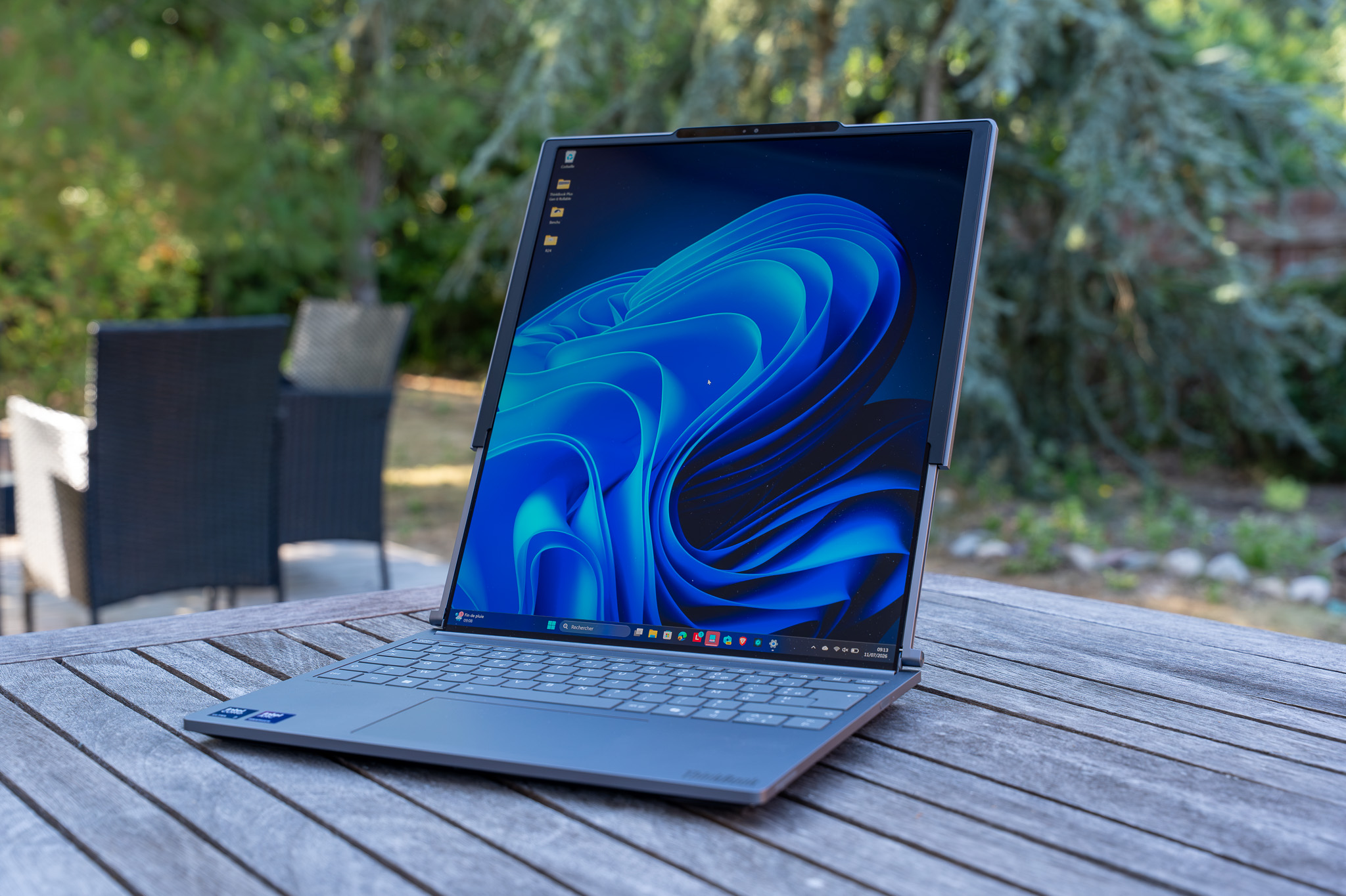 Test Lenovo ThinkBook Plus Gen 6 Rollable : un PC à écran OLED enroulable audacieux