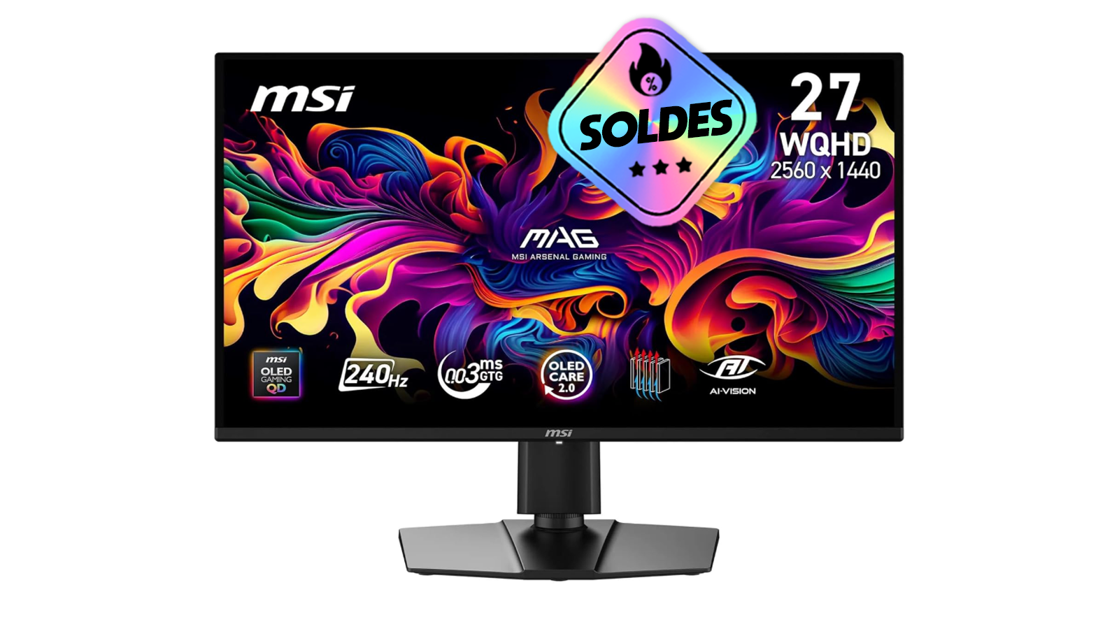 Dernier jour de Soldes chez Amazon : l'écran gaming MSI MAG perd plus de 70 €