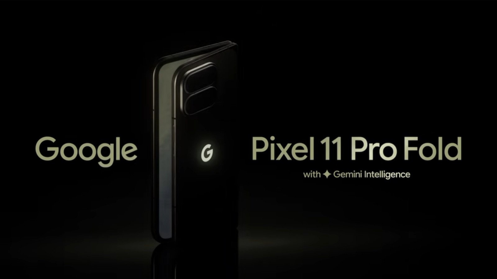 Google montre déjà le Pixel 11 Pro Fold et résiste à la mode des pliants carrés