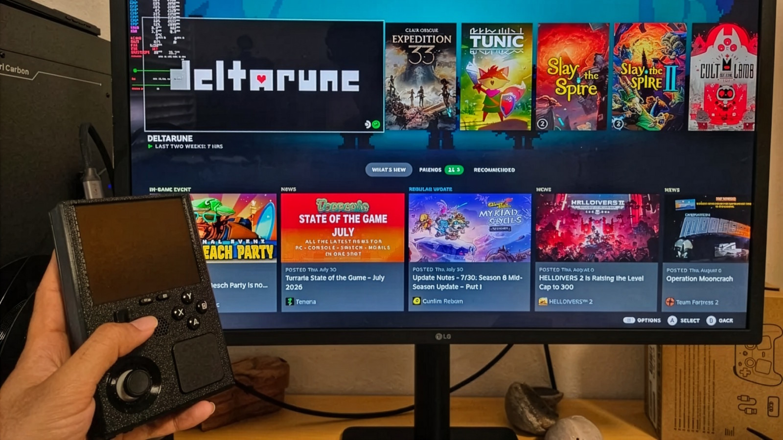 SteamBoy : le Steam Deck qui s'est glissé dans une coque de Game Boy