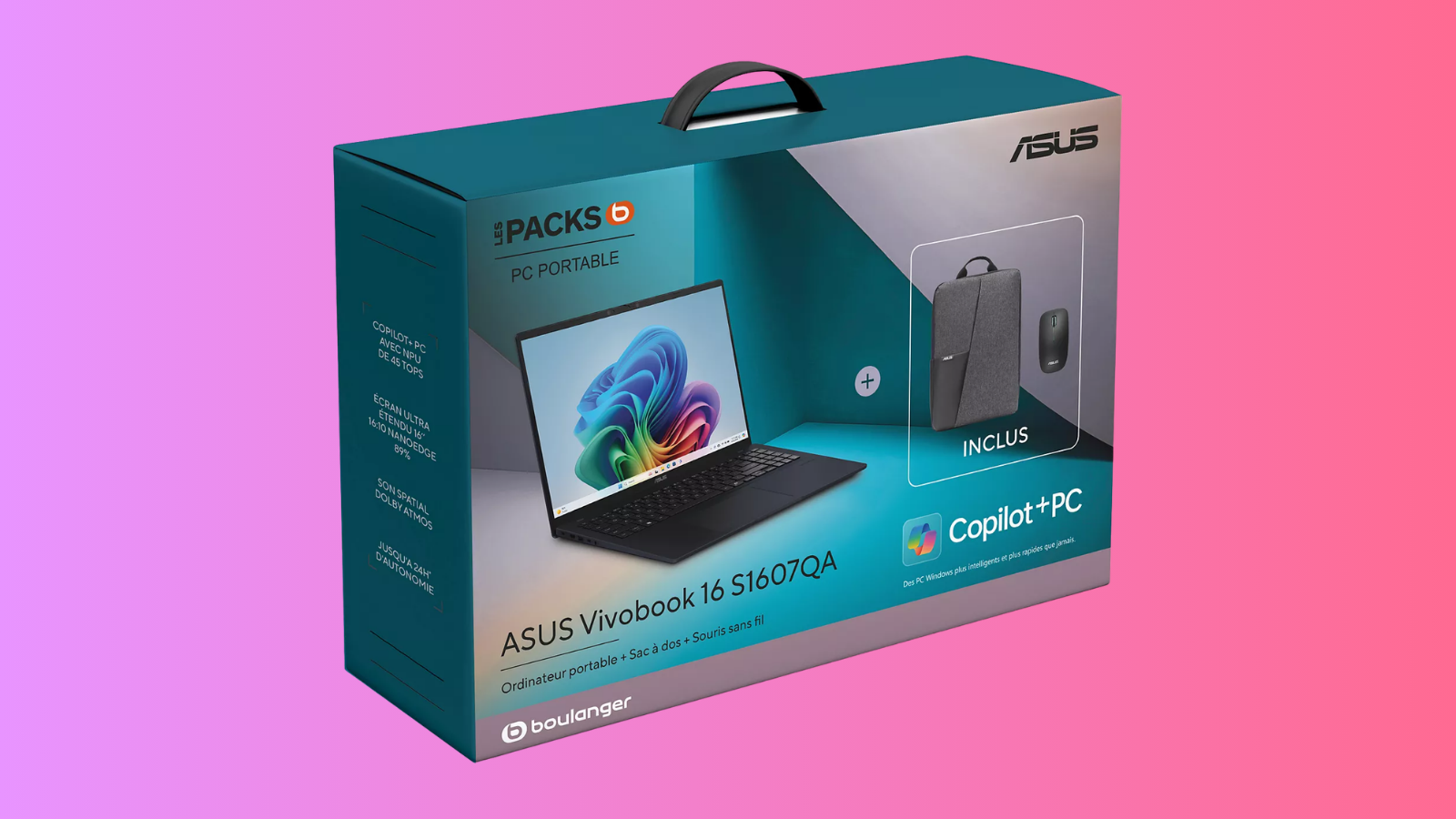 Pour les étudiants, ce PC portable ASUS avec sac et souris inclus chute à 499,99¬