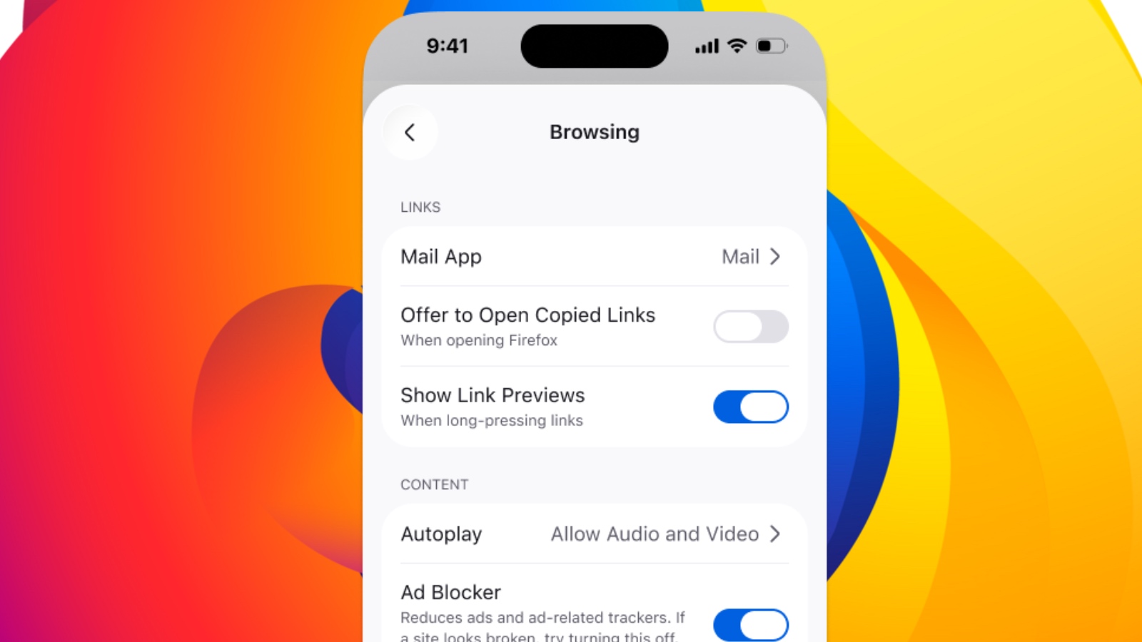 Firefox peut enfin bloquer les pubs sur votre iPhone