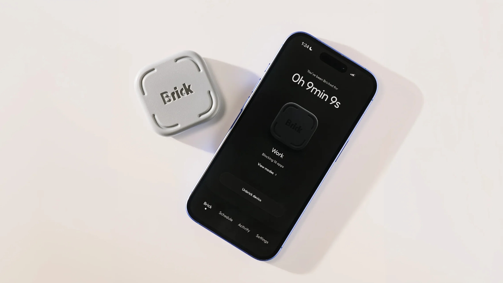 Brick, ce gadget qui vous force physiquement à lâcher votre téléphone