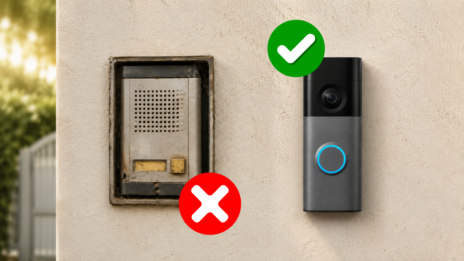 Fini l'interphone qui grésille : cette sonnette connectée passe à 54,99€ chez Amazon