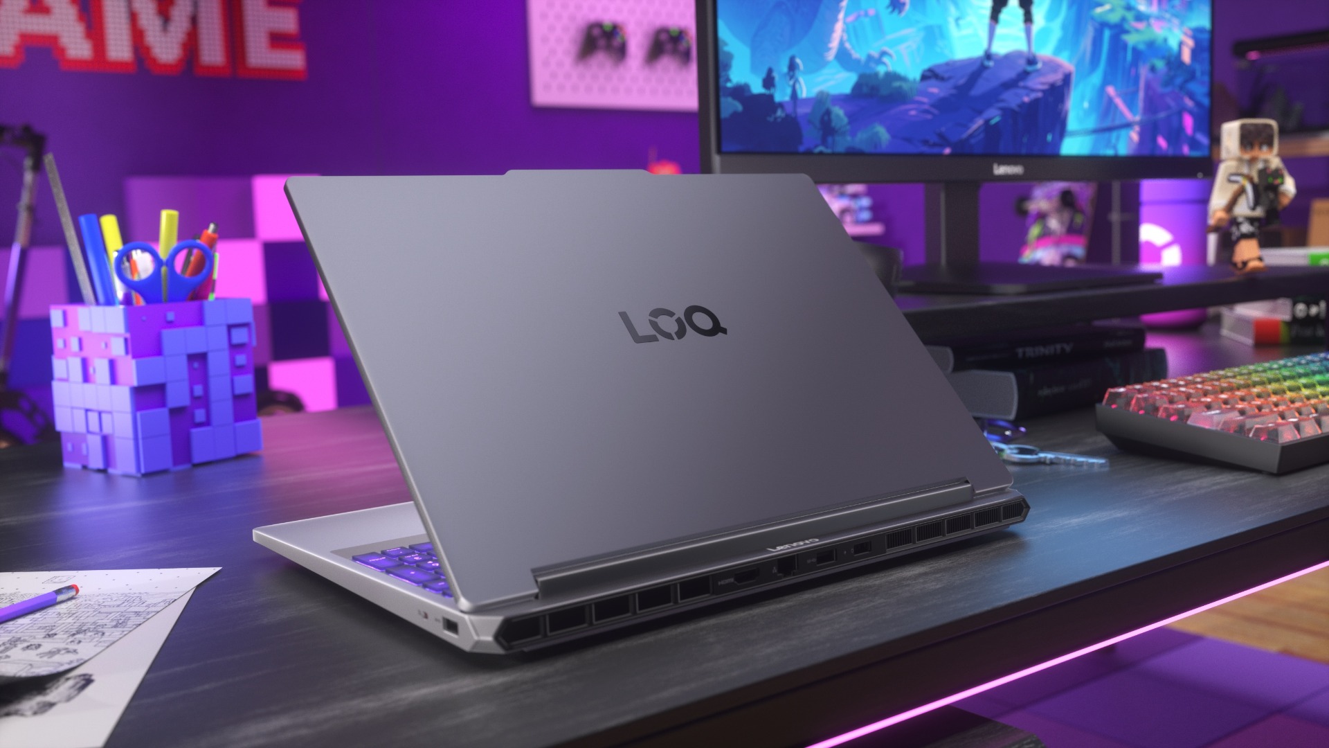 LOQ Essential : Lenovo lance de nouveaux gamers taillés pour la rentrée... dont un 100% Panther Lake