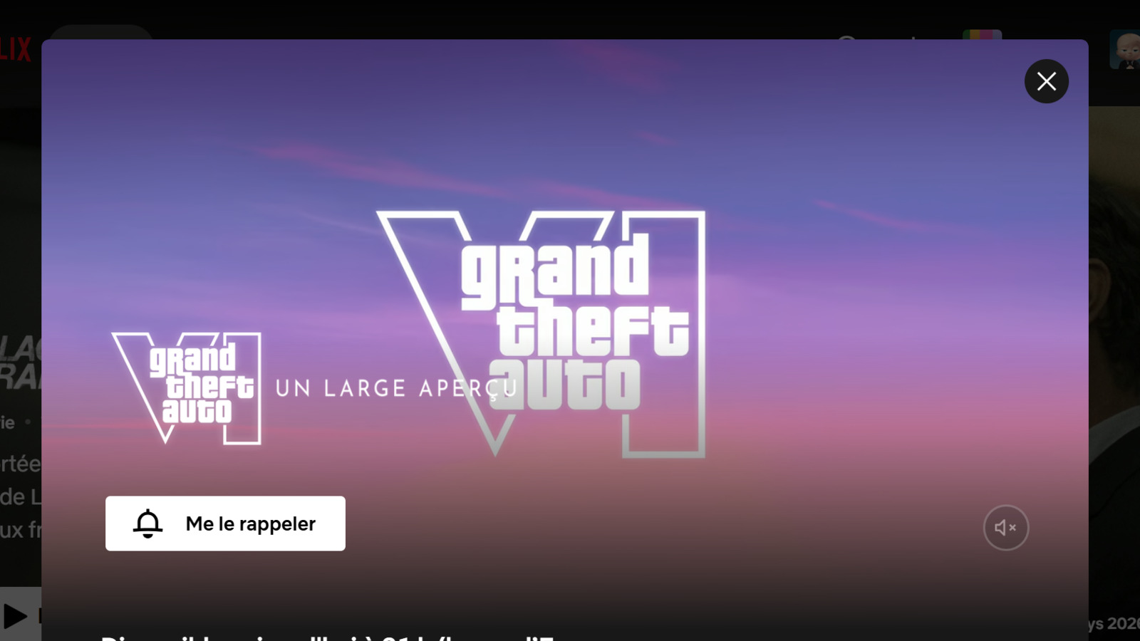 GTA 6, comment et à quelle heure voir le "Large aperçu" du jeu ? On vous explique