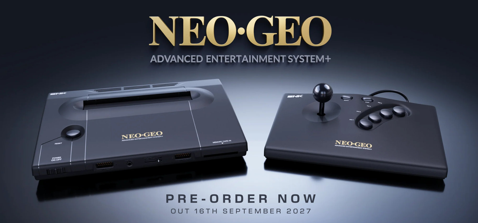 Énorme report de la console NEO-GEO AES+ : victime de son succès, elle prend un an dans les dents !
