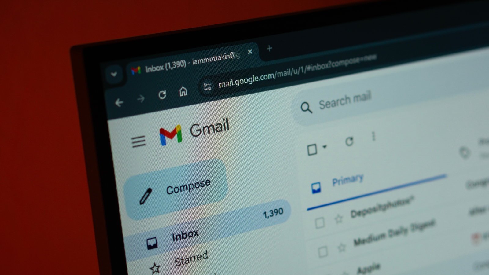 Gmail sur Android retrouve vos codes de vérification à votre place