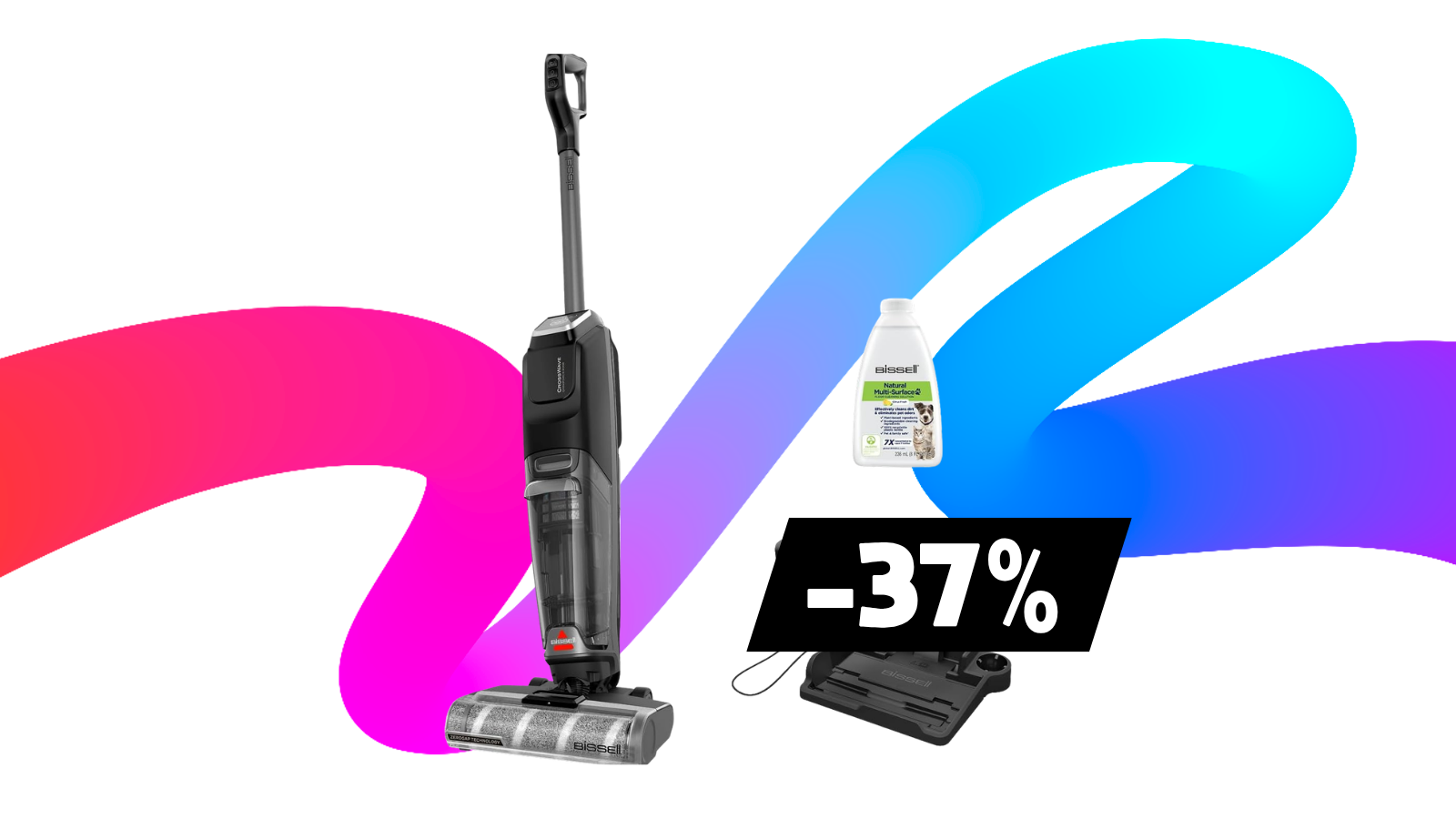 Cet aspirateur balai qui mêle aspiration et lavage des sols perd 130€ de son prix sur Amazon