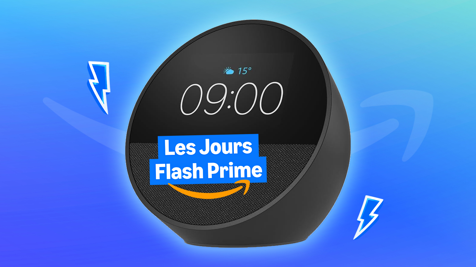 Ce réveil Amazon affiche l'heure, la météo et la musique : il perd 70 € avant les Jours Flash Prime