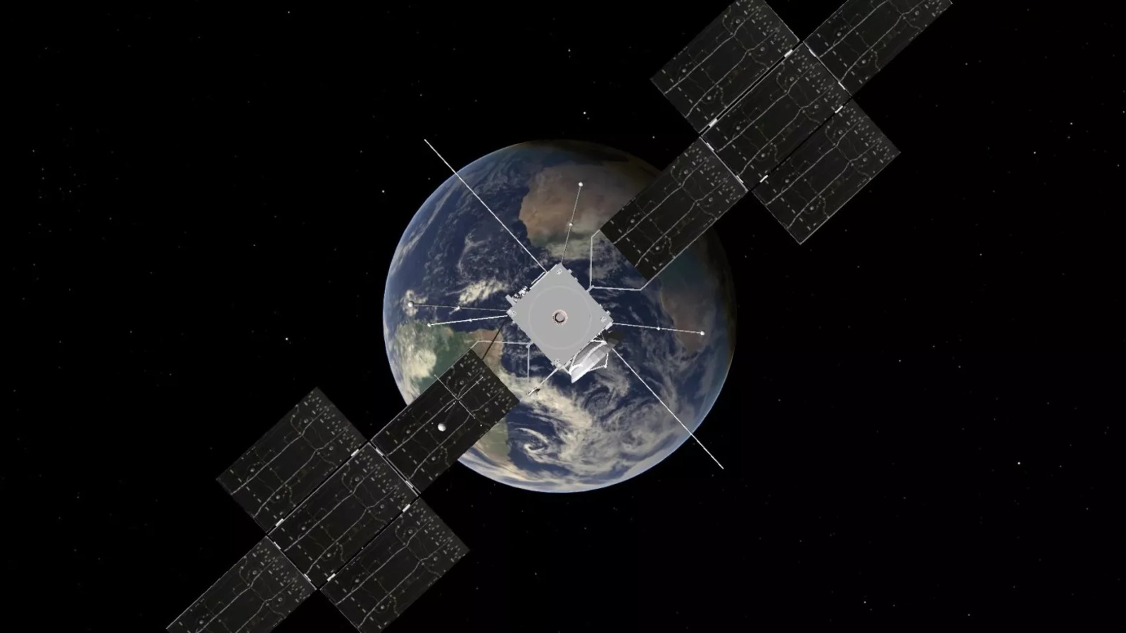 En frôlant la Terre, la sonde Juice s'offre un boost gratuit vers Jupiter