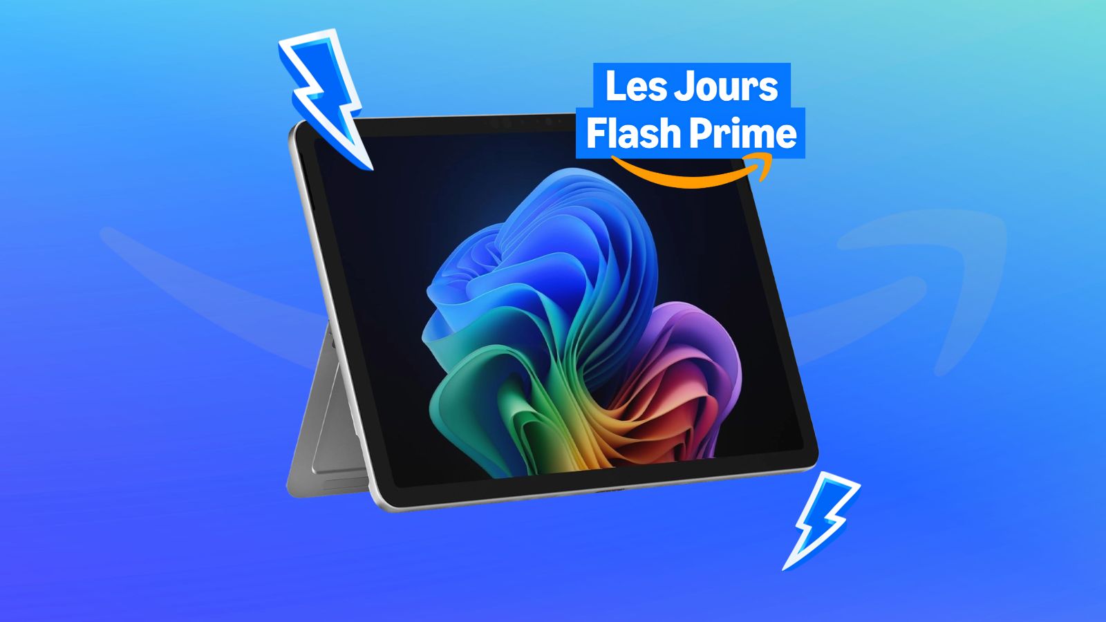 Pour son Prime Day, Amazon fait -400 € sur le Microsoft Surface Pro, un laptop-tablette qui tient une journée