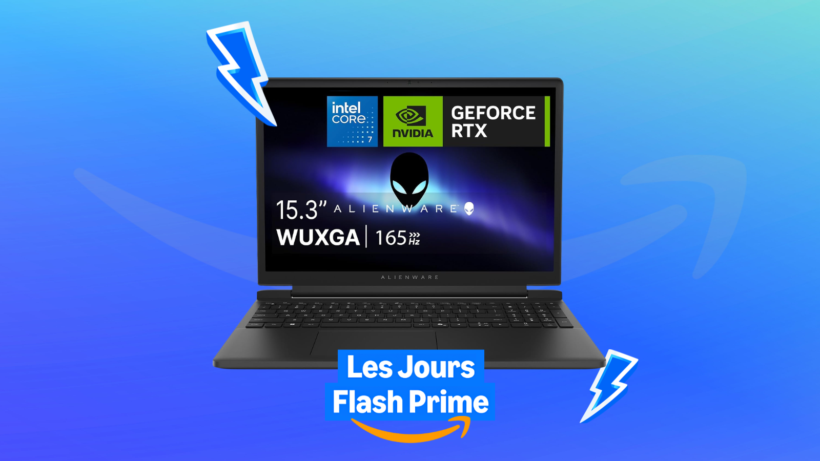 Alienware 15 RTX 5050 : un PC portable gamer 165 Hz en 1200p à 949€