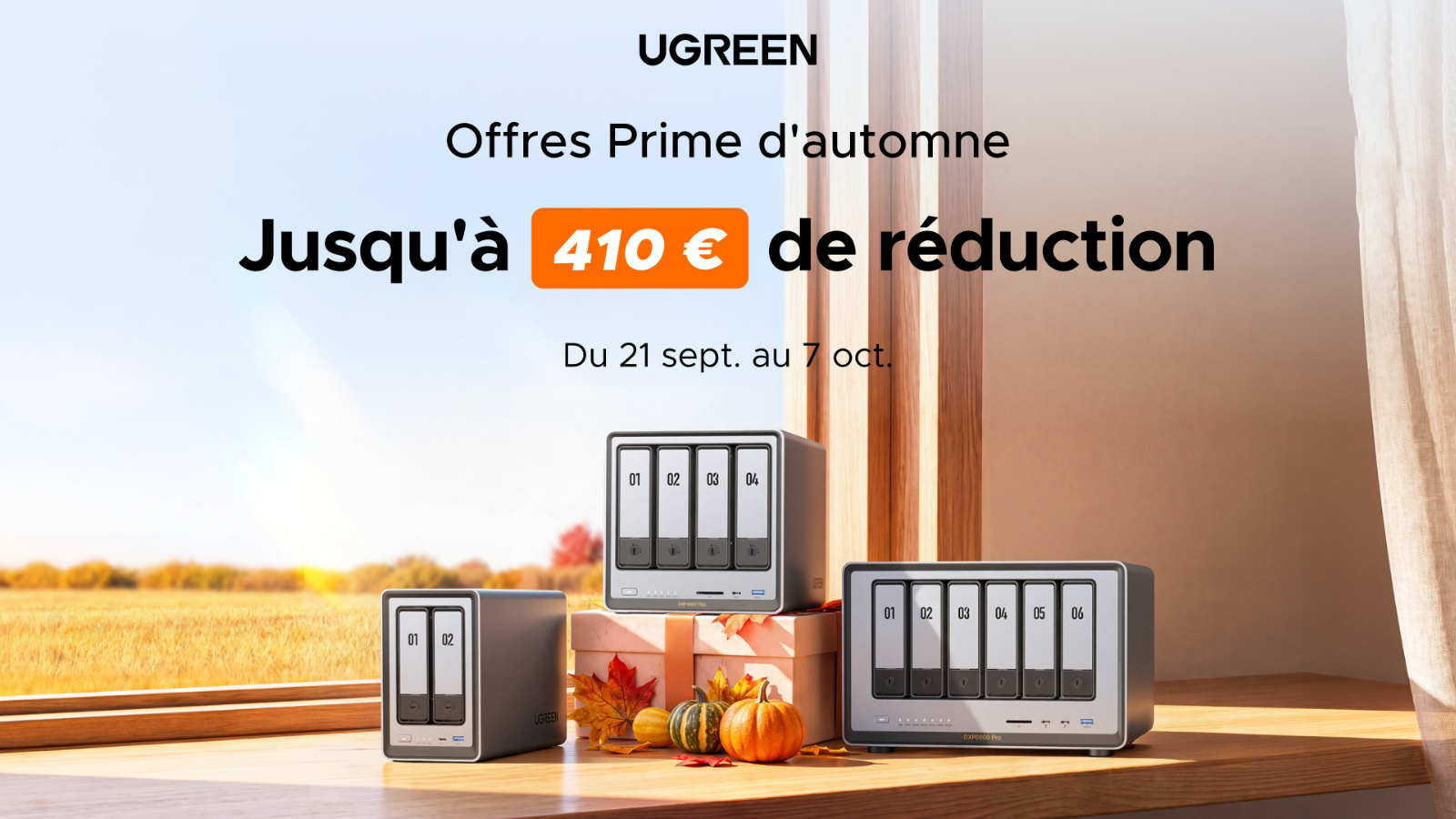 Prime Day : sauvegarder et partager sans abonnement, les NAS UGREEN sont jusqu'à -25 %
