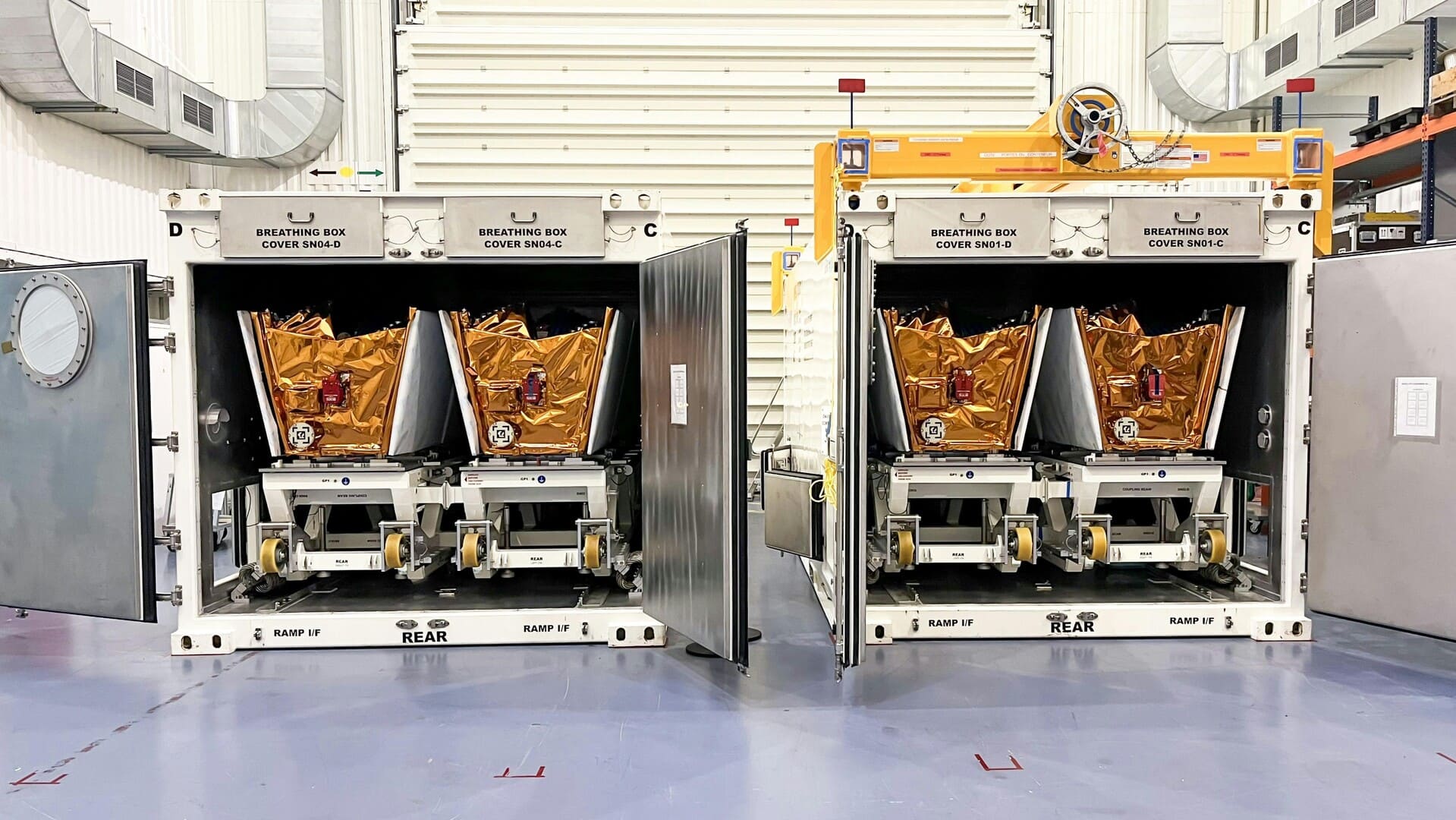 Airbus livre les premiers satellites OneWeb "made in Toulouse", qui ne décolleront hélas pas de France