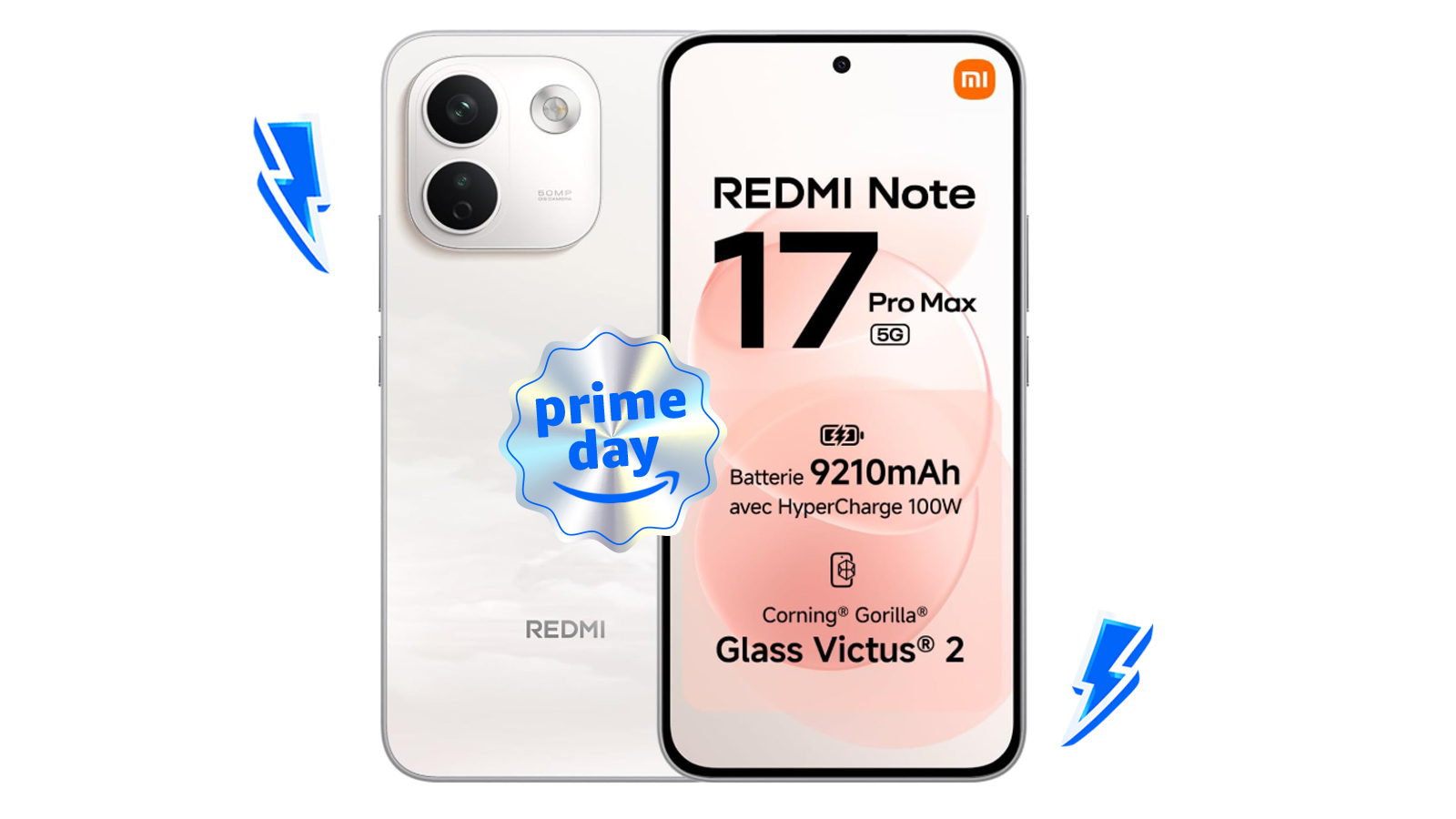 Avec sa batterie dépassant les 9000 mAh, le REDMI Note 17 Pro Max chute de prix pour le Prime Day