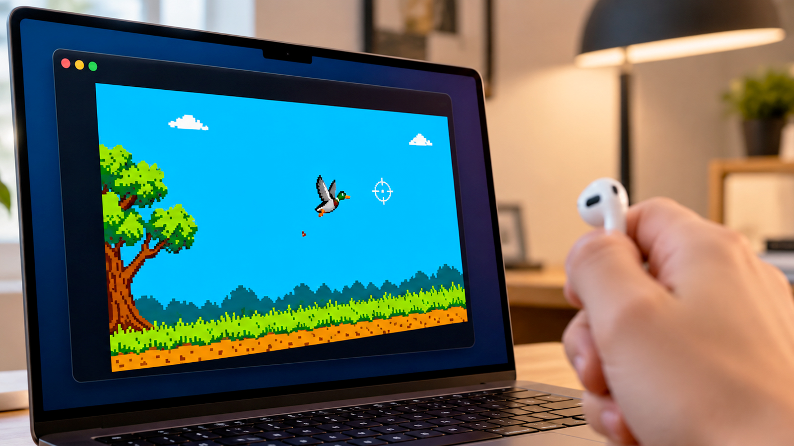Ivre, il transforme ses airpod en Wiimote