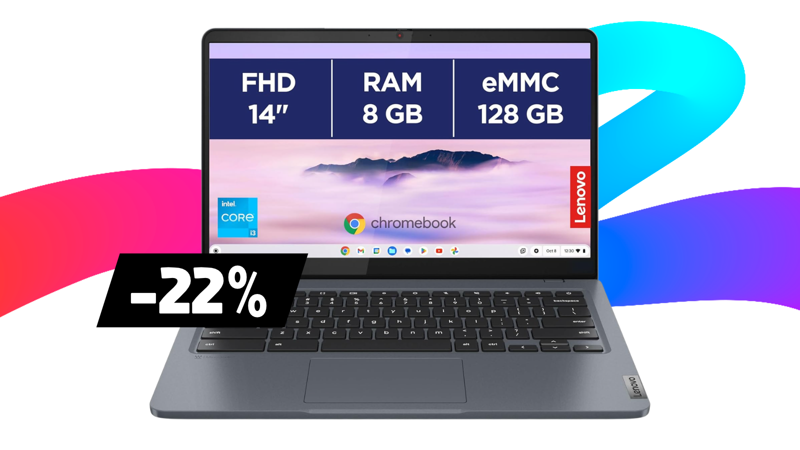 Un ordinateur pour travailler à moins de 300€ ? C’est ce que propose Amazon avec ce Chromebook Plus Lenovo