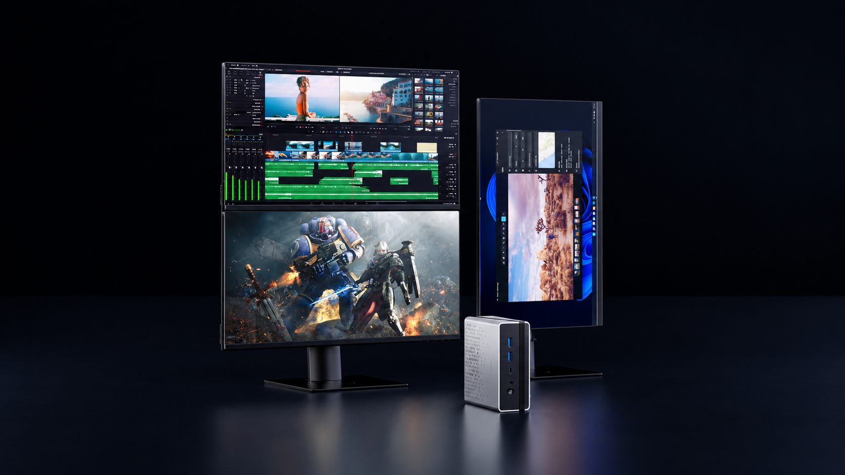 Le Chuwi UBox en promo à 343,53€ : un mini PC Ryzen 5 pour trois écrans 4K