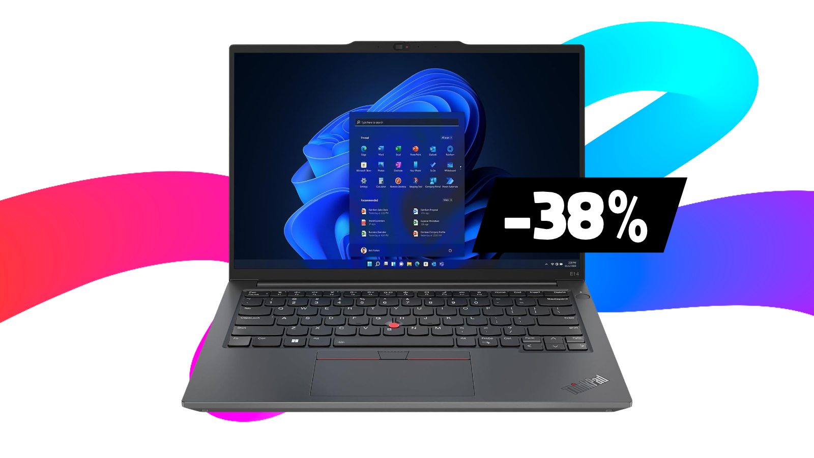 Prix cassé pour ce laptop de Lenovo dédié à la bureautique équipé de l'Intel Core i5 et les 16 Go de RAM
