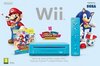 Console Wii - Bleue + Wiimote Plus + Mario et Sonic aux Jeux Olympiques de Londres 2012 